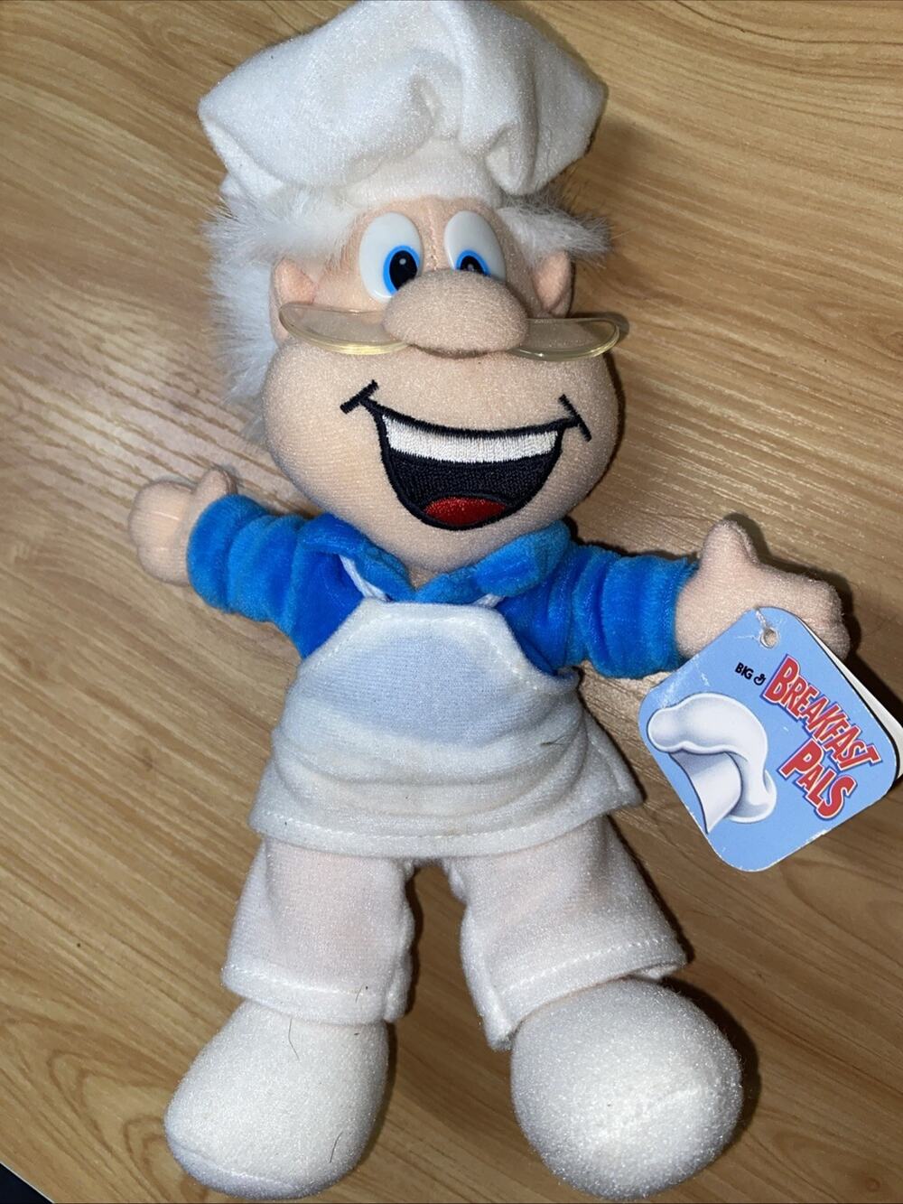 General Mills Breakfast Babies Pals Plush Toy Wendell the Baker 1998 With Tag